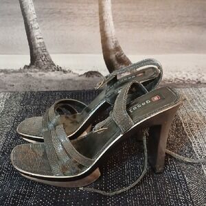 Make Offer! Silver Elegant High Heeled Sandals